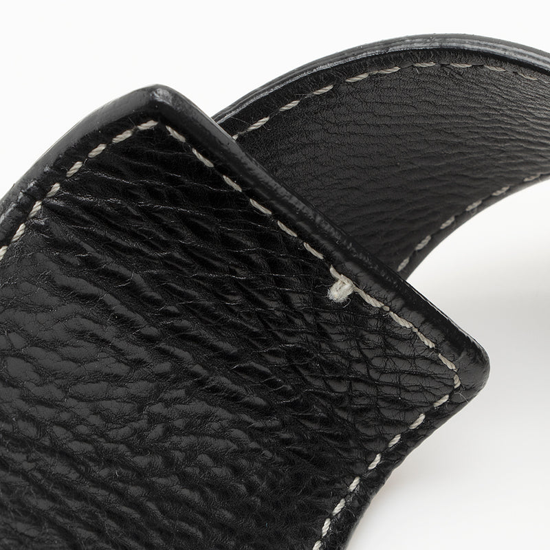 Marc Jacobs Leather Buckle Shoulder Bag - FINAL SALE (SHF-19436)