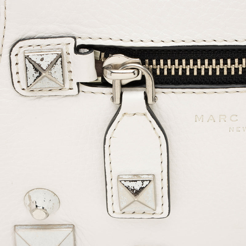Marc Jacobs Leather Chipped Stud Recruit Nomad Shoulder Bag SHF