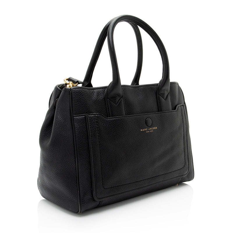 Marc Jacobs Leather Empire City Tote (SHF-dENpaM)