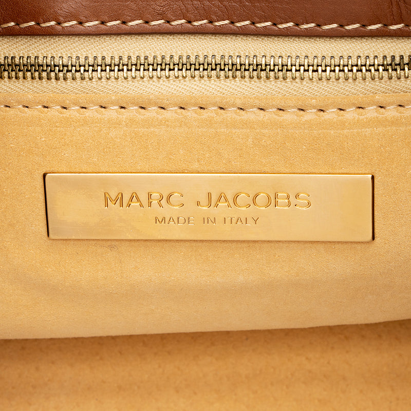 Marc Jacobs Leather Guinevere Satchel (SHF-14819)