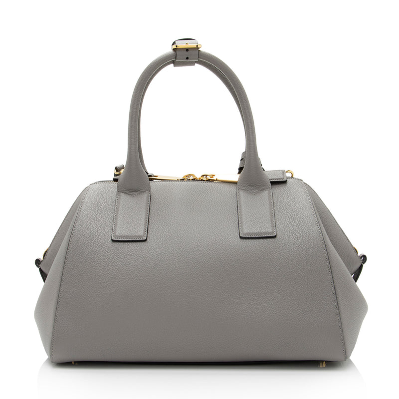 Marc Jacobs Leather Incognito Small Satchel (SHF-YSvIGz)