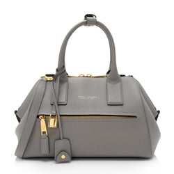 Marc Jacobs Leather Incognito Small Satchel (SHF-YSvIGz)