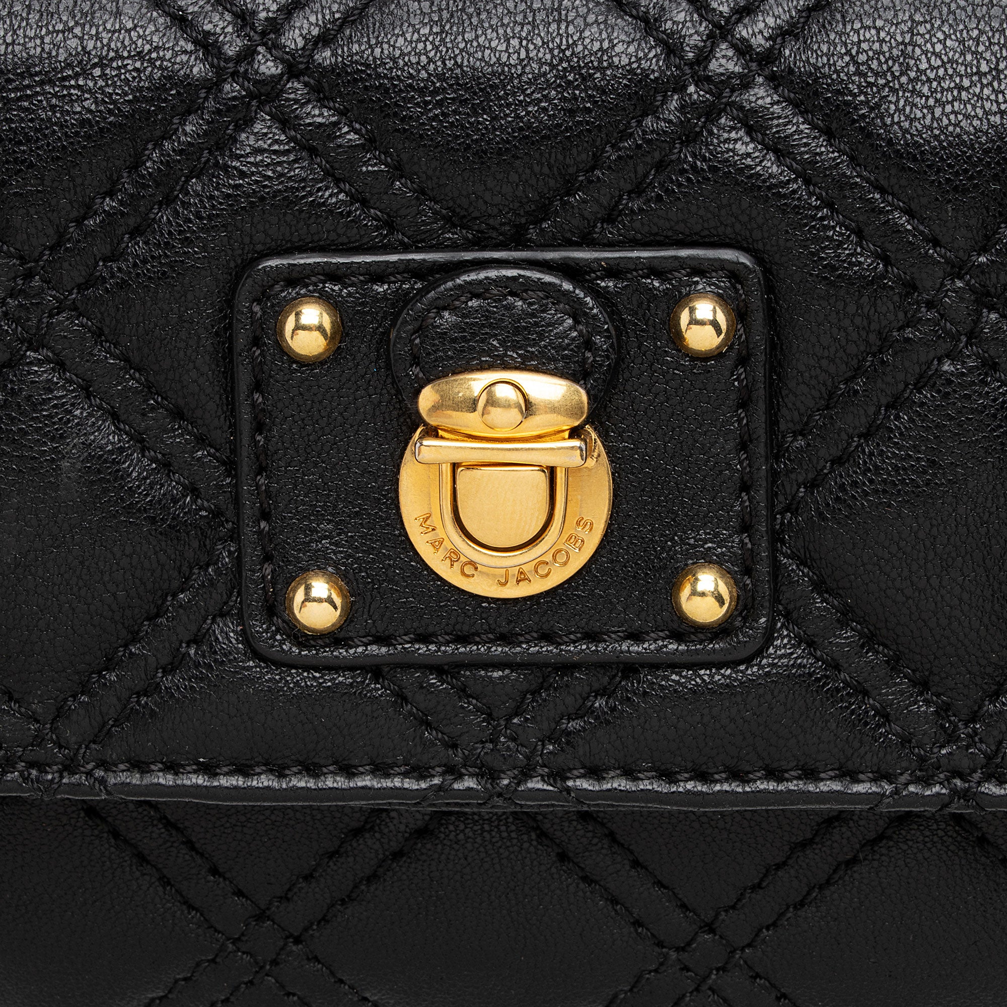 Marc Jacobs Leather Single Small Shoulder Bag (SHF-D2fDiy)