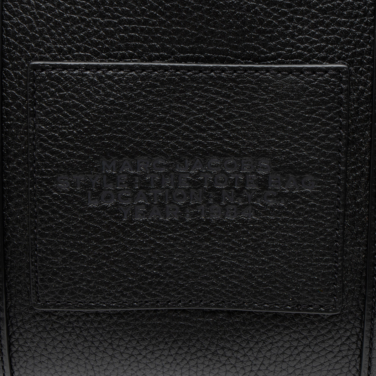 Marc Jacobs Leather The Tote Medium Bag