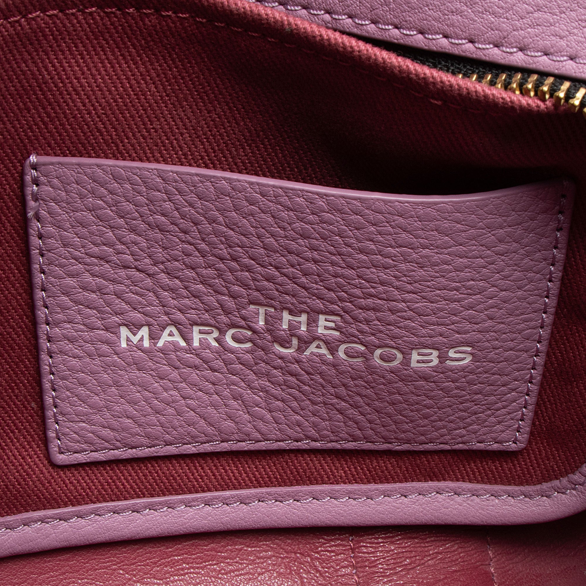 Marc Jacobs Leather The Tote Small Bag