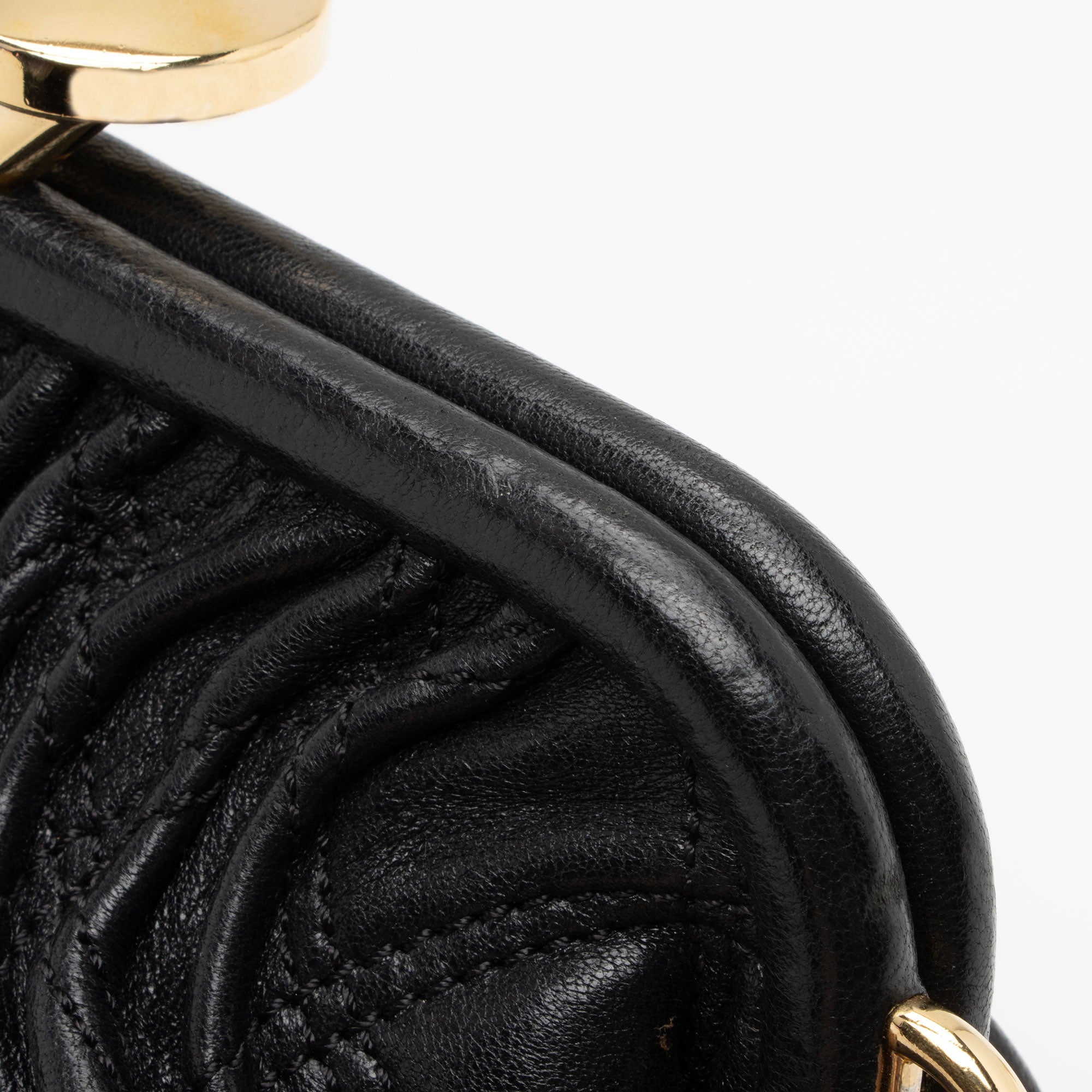 Marc Jacobs Quilted Lambskin Little Stam Satchel (SHF-8gFoL5)