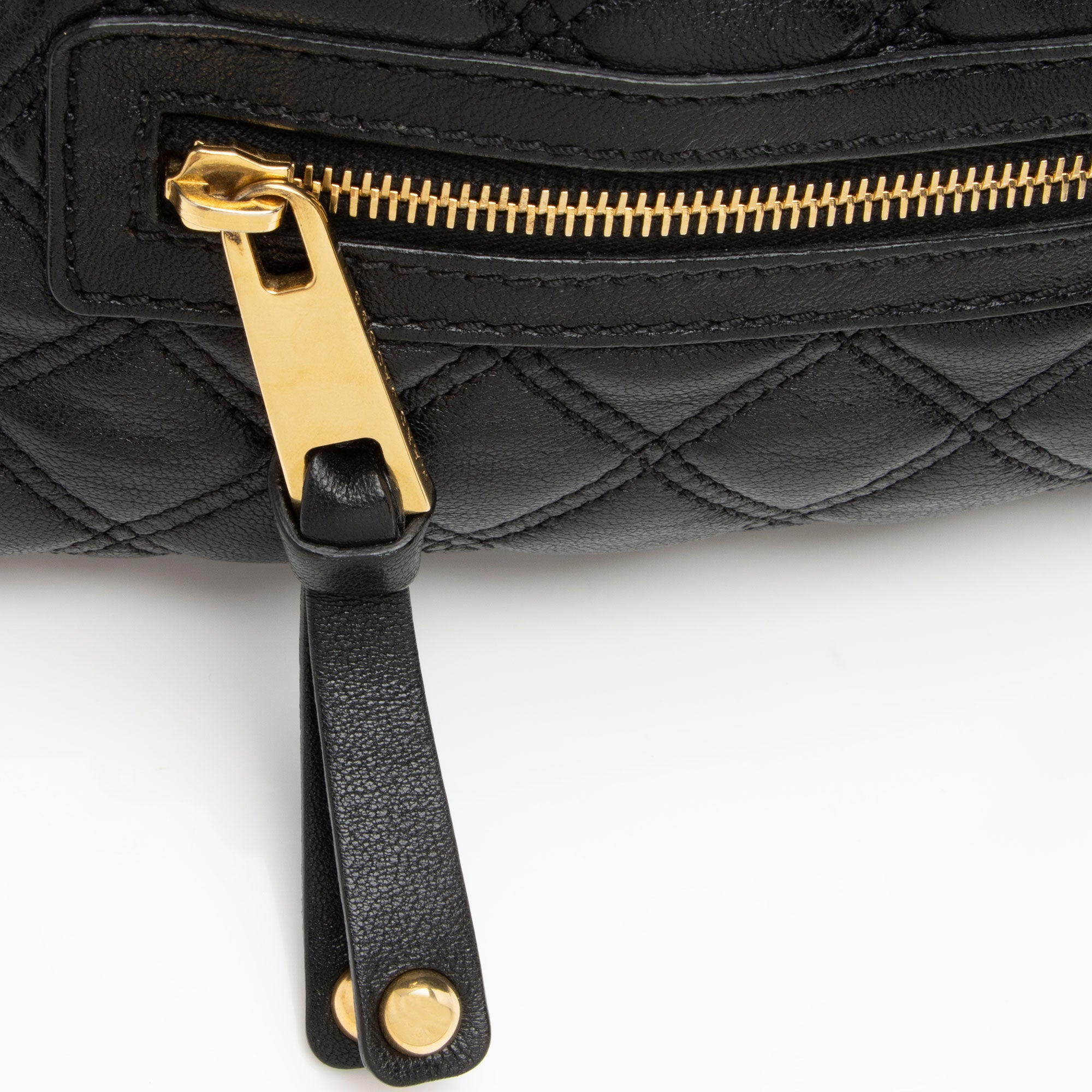 Marc Jacobs Quilted Lambskin Little Stam Satchel (SHF-8gFoL5)