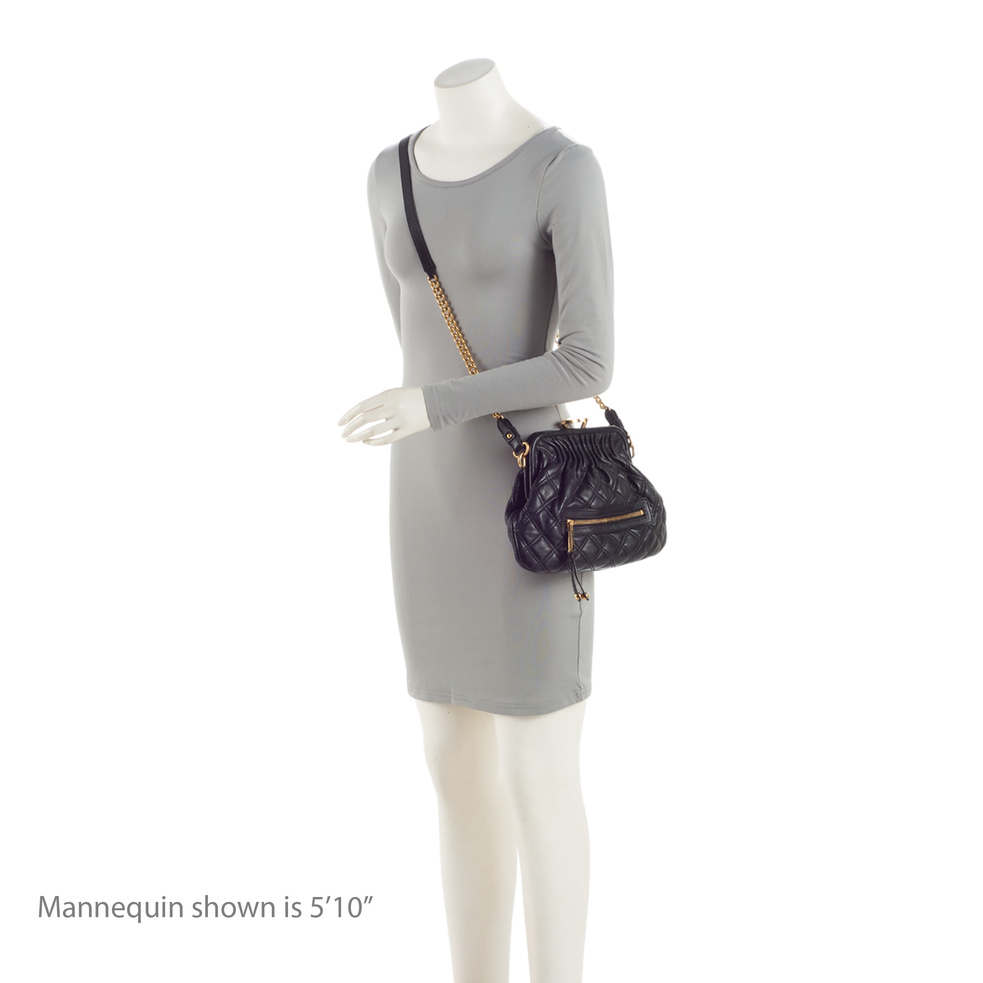 Marc Jacobs Quilted Lambskin Little Stam Satchel (SHF-8gFoL5)