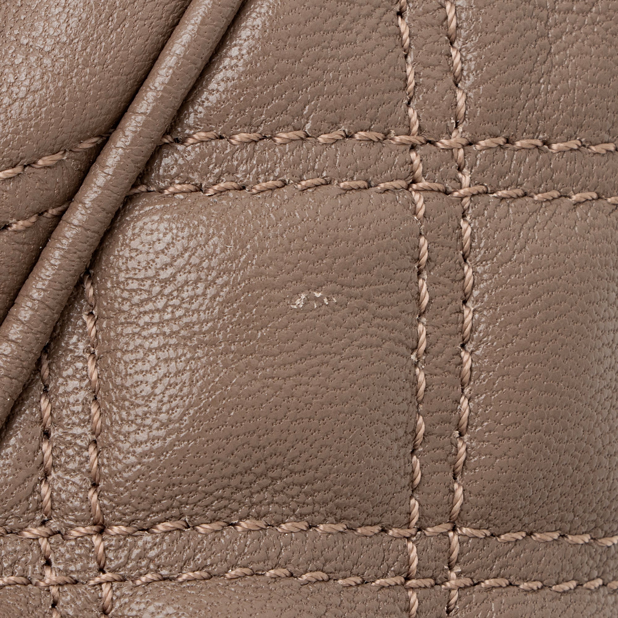 Marc Jacobs Quilted Lambskin Stam Satchel
