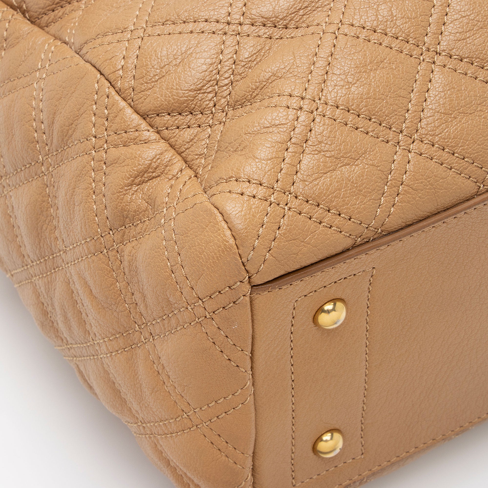 Marc Jacobs Quilted Leather Rudy Satchel (SHF-hVnVQE)