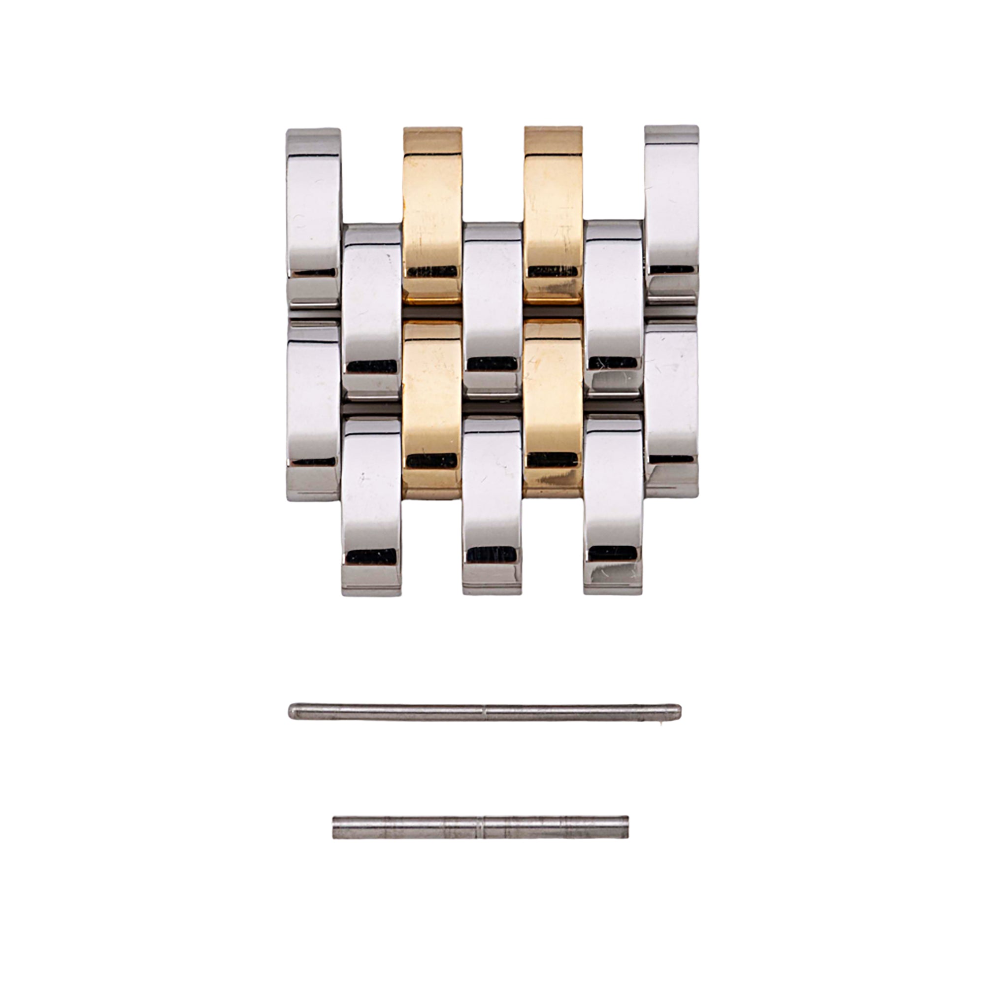 Michele Diamond Stainless Steel Gold Two-Tone CSX Chronograph Watch (SHF-9m1YKD)