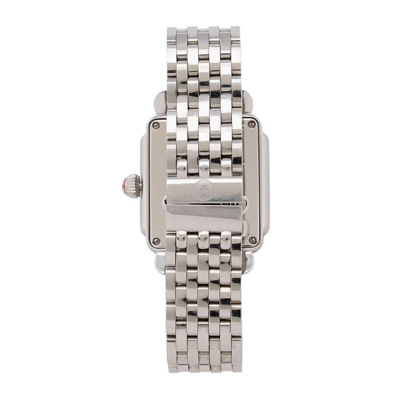 Michele Stainless Steel Diamond Deco 16 Chronograph Watch (SHF-n4Zegv)