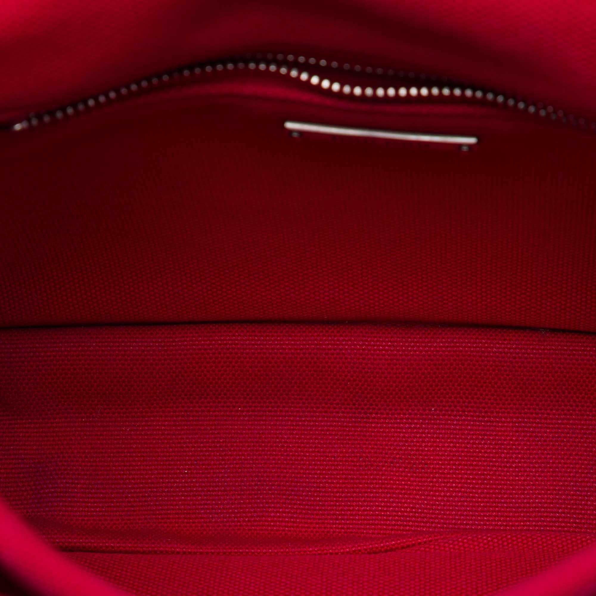 Miu Miu Canvas Canapa Chain Flap Crossbody