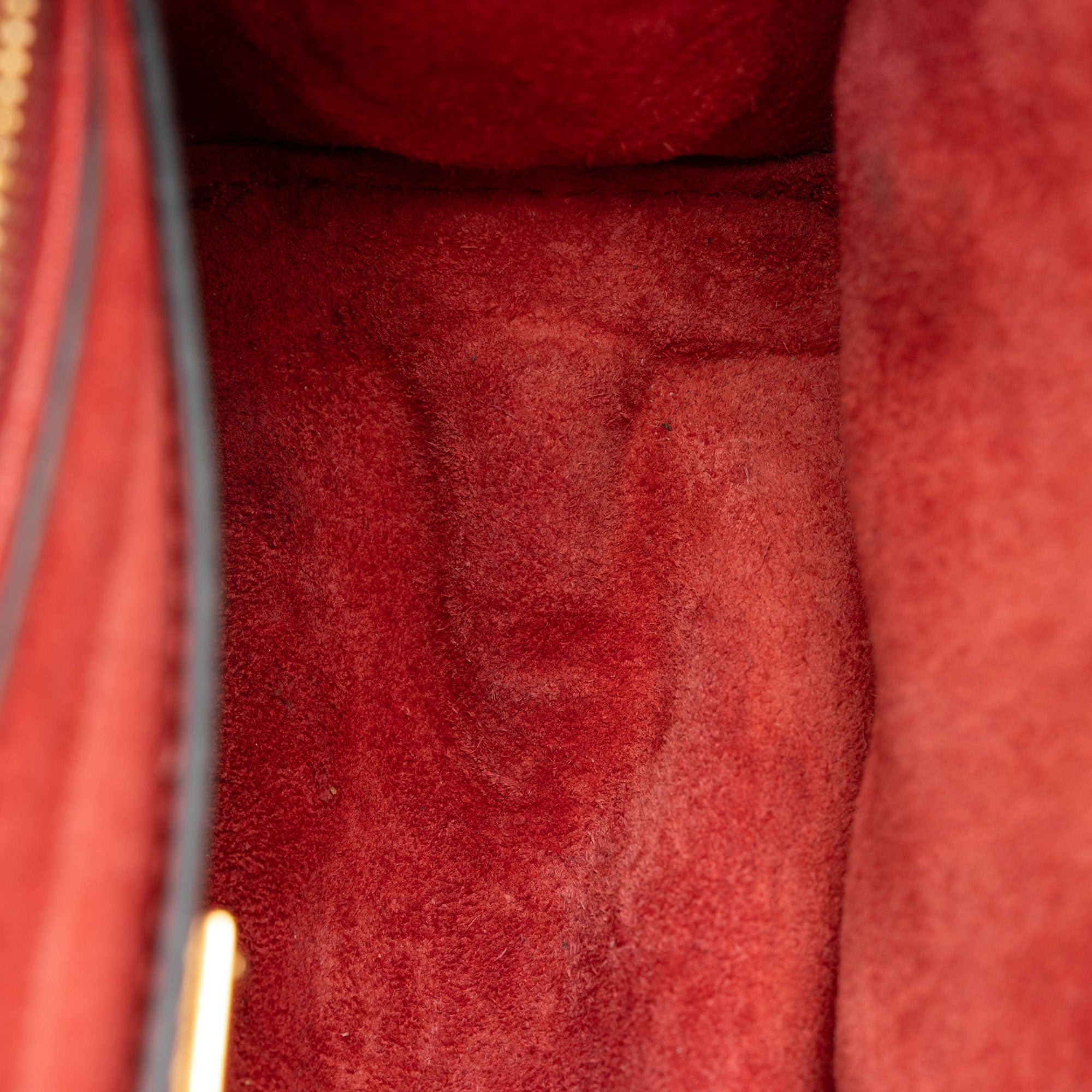Miu Miu Goatskin Crystal Embellished Madras Shoulder Bag