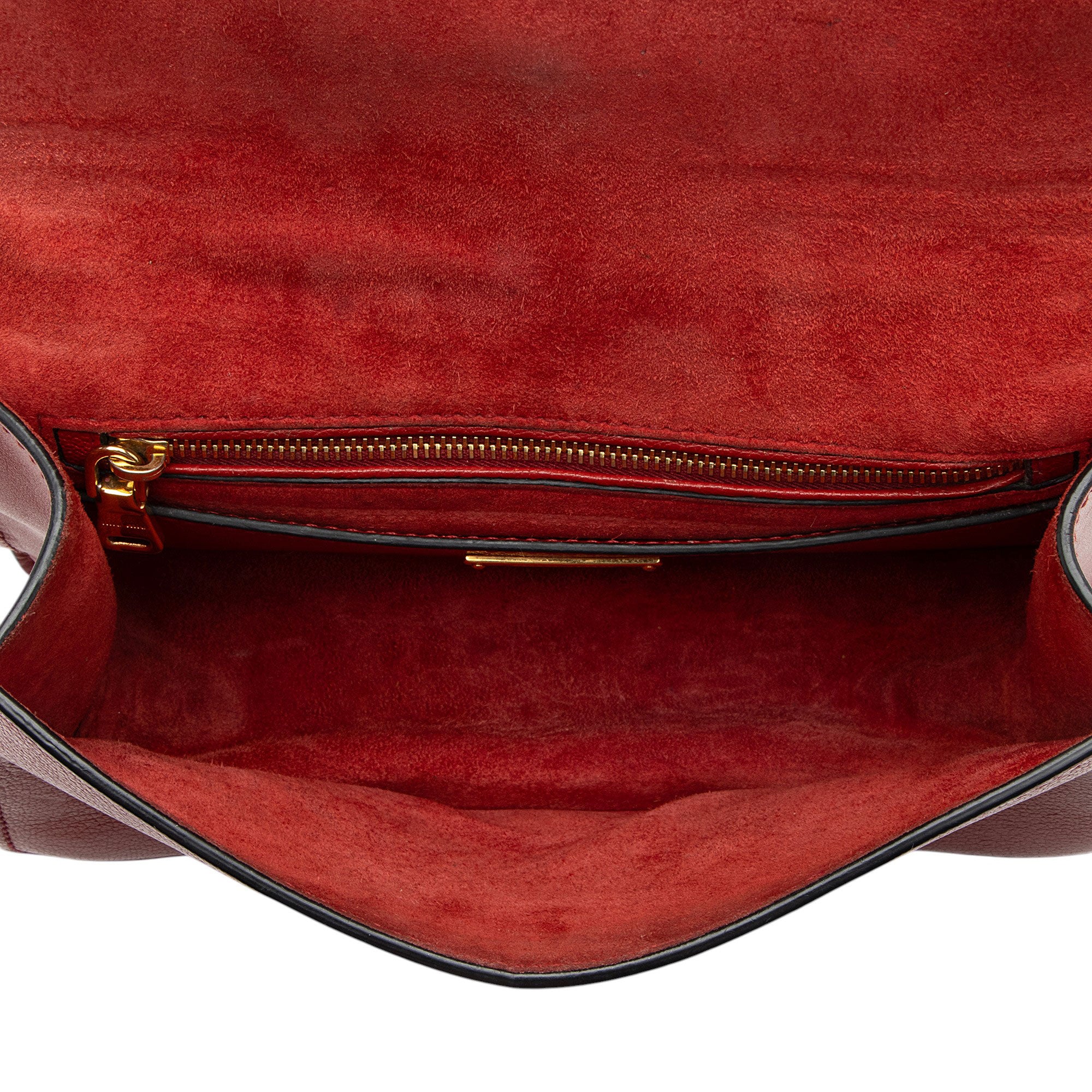 Miu Miu Goatskin Crystal Embellished Madras Shoulder Bag