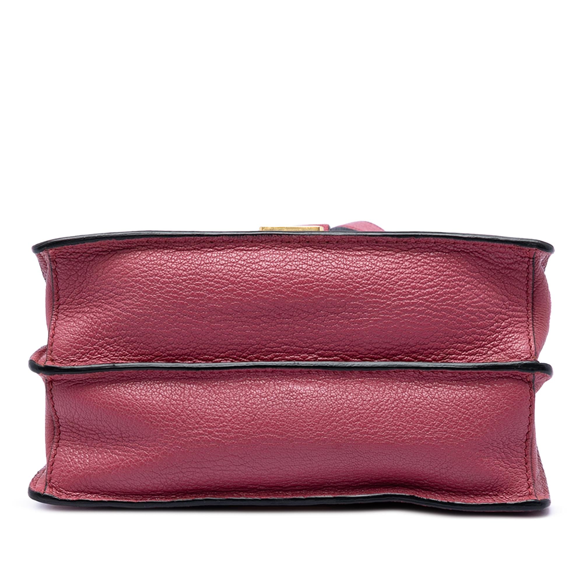 Miu Miu Goatskin Madras Crossbody
