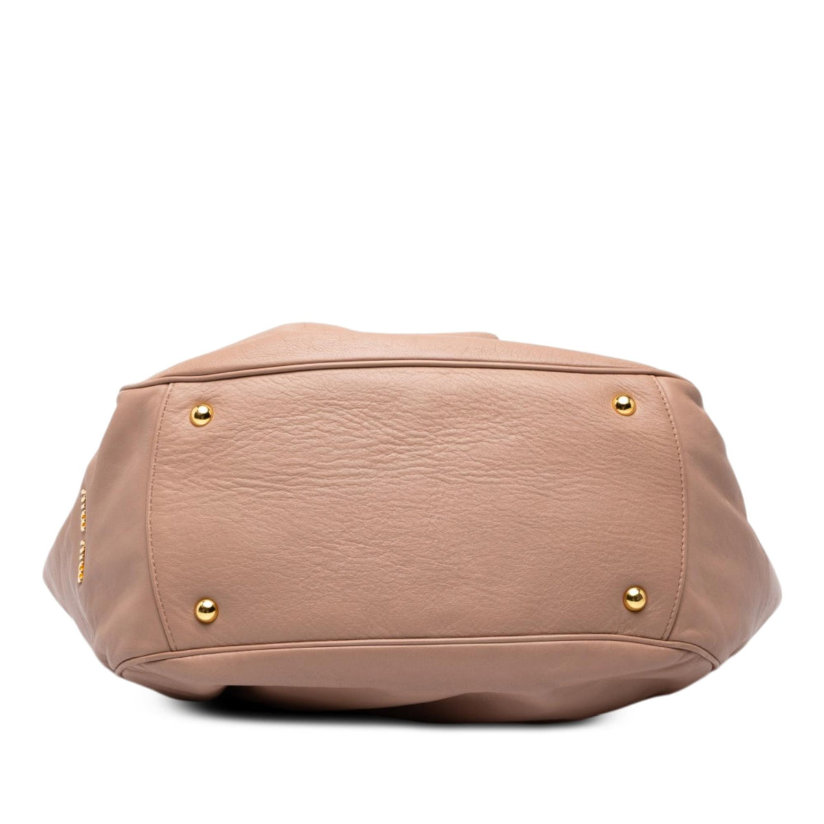 Miu Miu Lambskin Side Pocket Tote