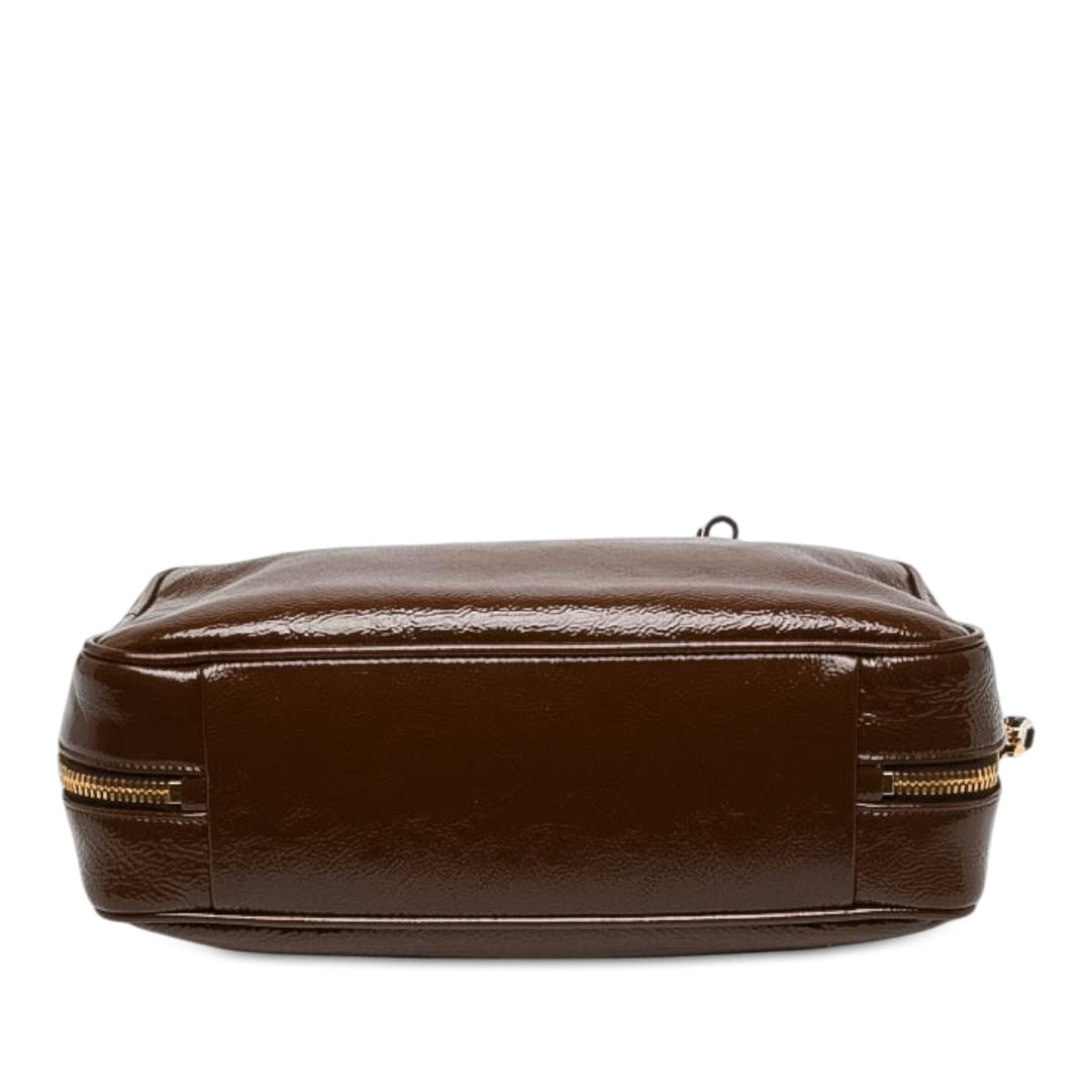 Miu Miu Large Naplak Patent Logo Beau Handbag