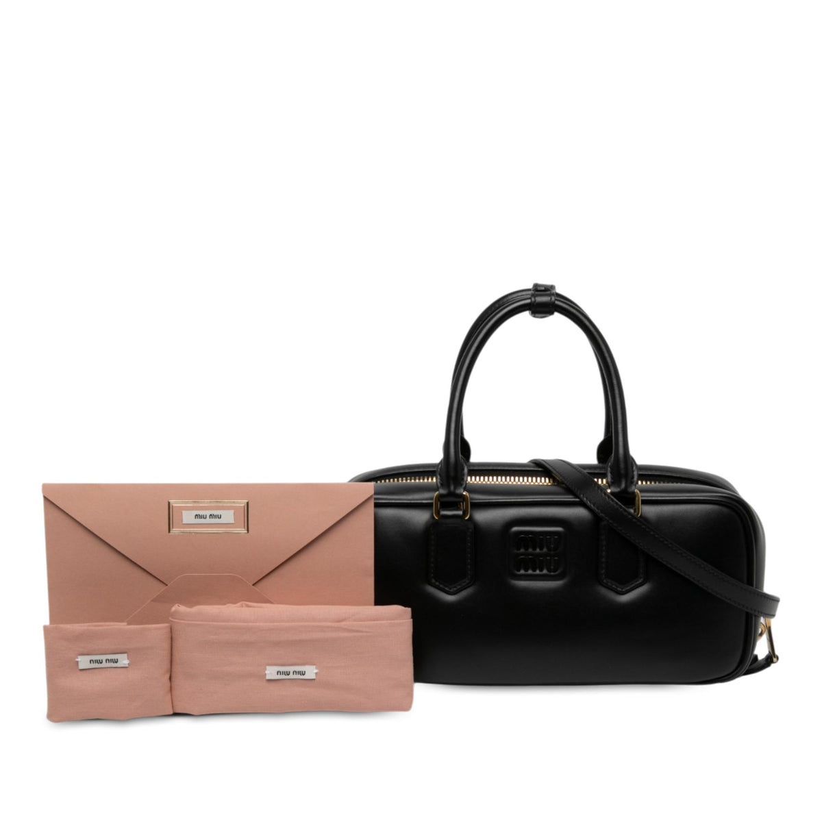 Miu Miu Leather Arcadie Satchel