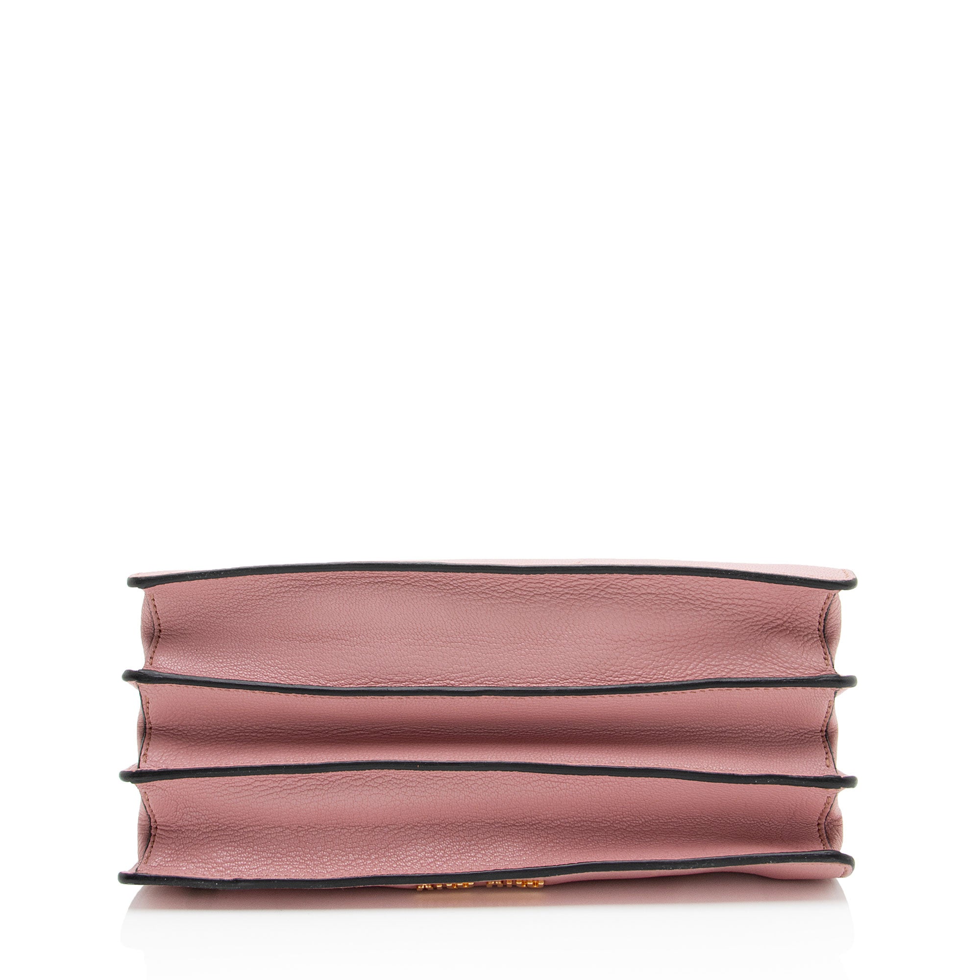 Miu Miu Leather Madras Top Handle