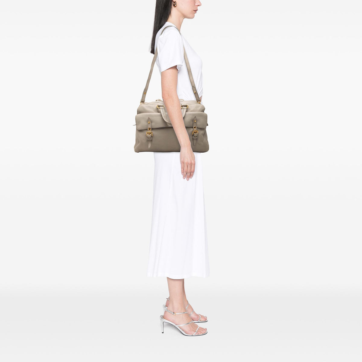 Miu Miu Leather Satchel
