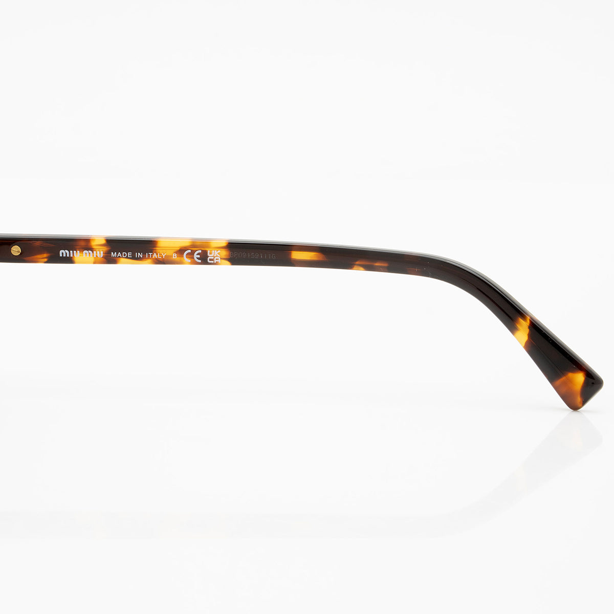 Miu Miu Logo Oval Sunglasses