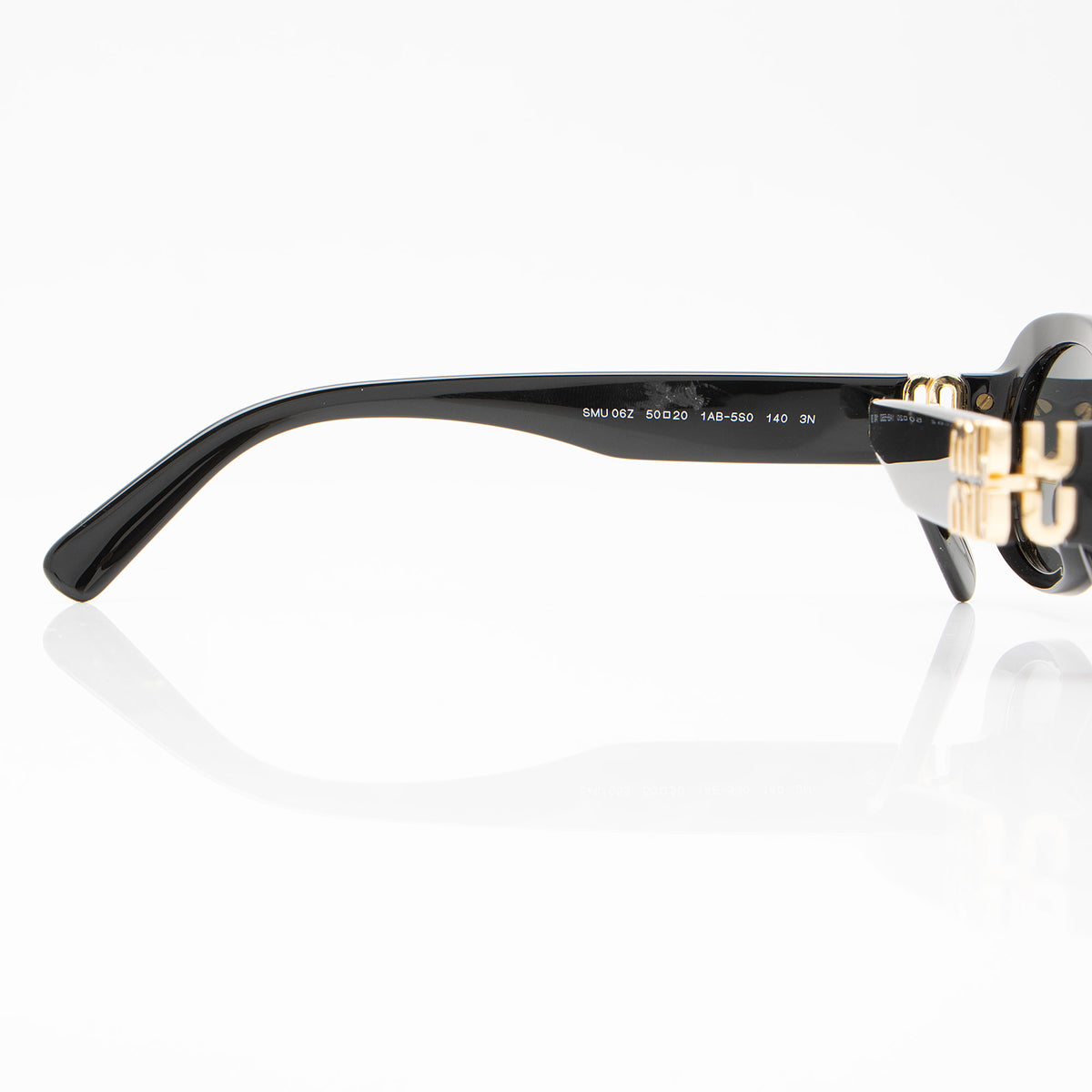 Miu Miu Logo Oval Sunglasses