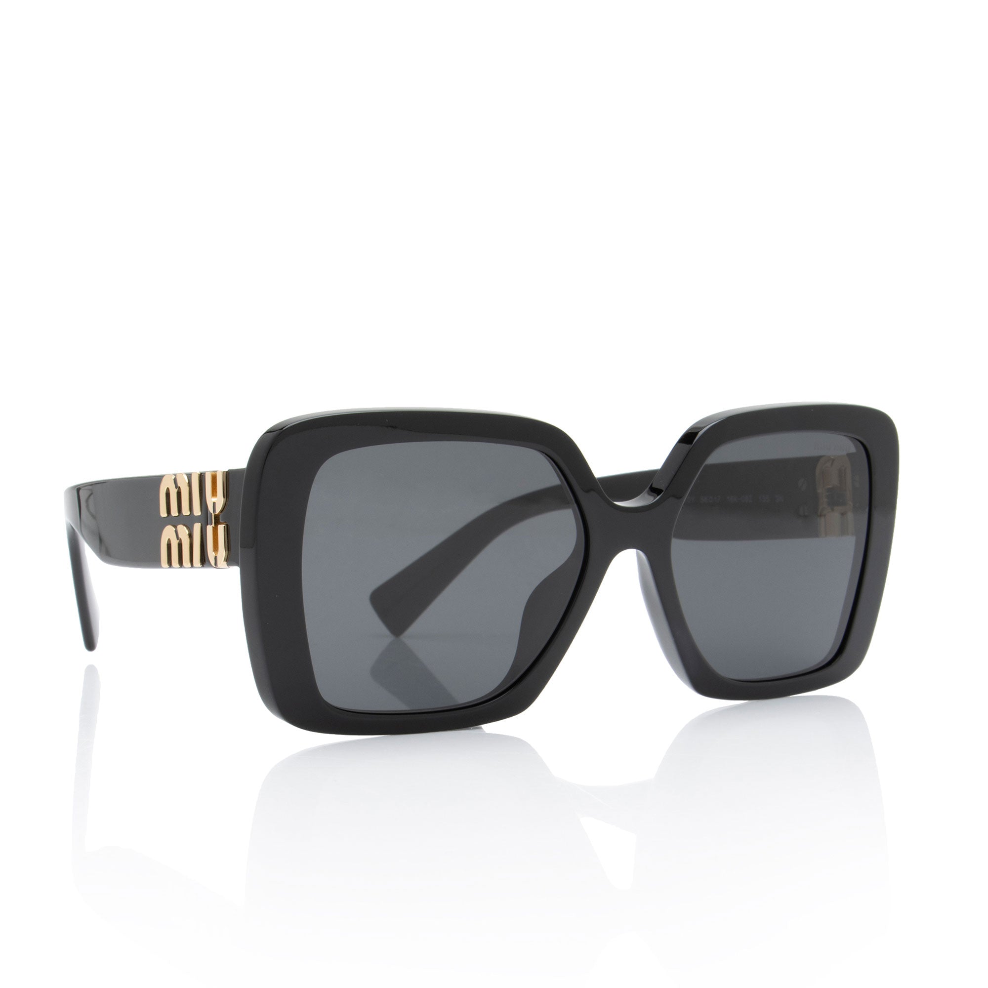 Miu Miu Logo Square Sunglasses