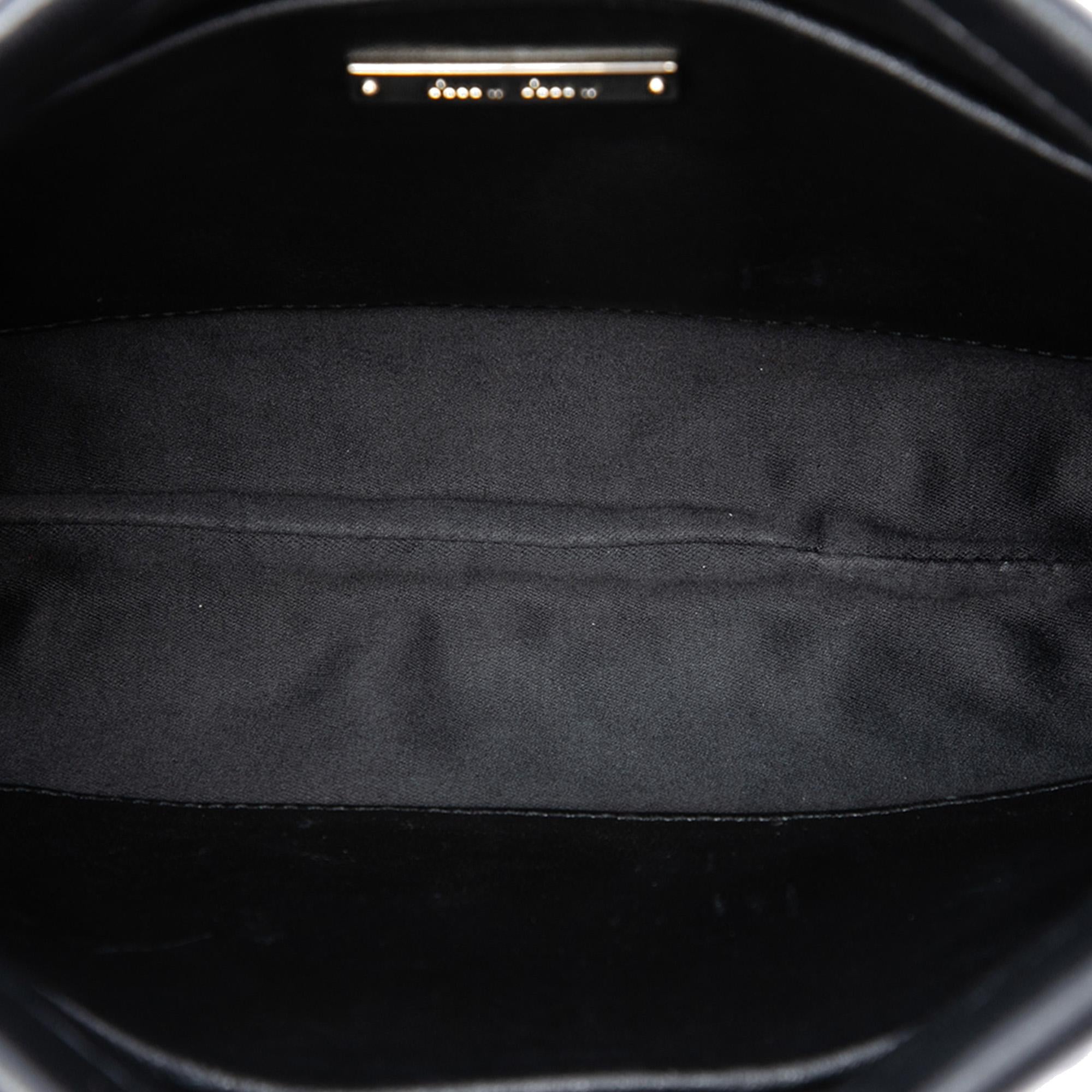 Miu Miu Matelasse Nappa Frame Clutch with Strap