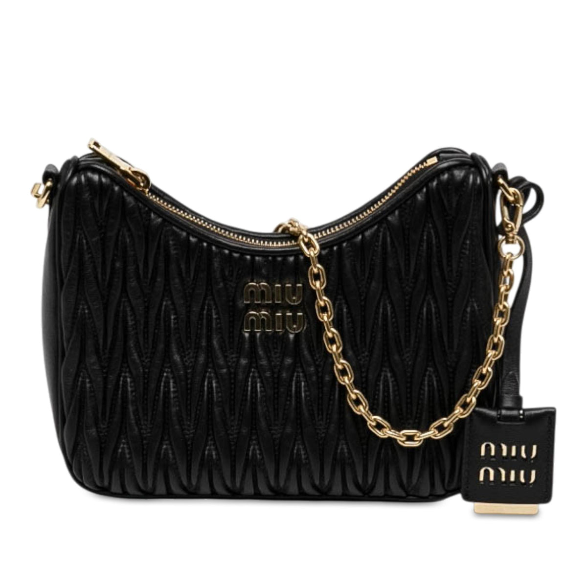 Miu Miu Matelasse Nappa Satchel