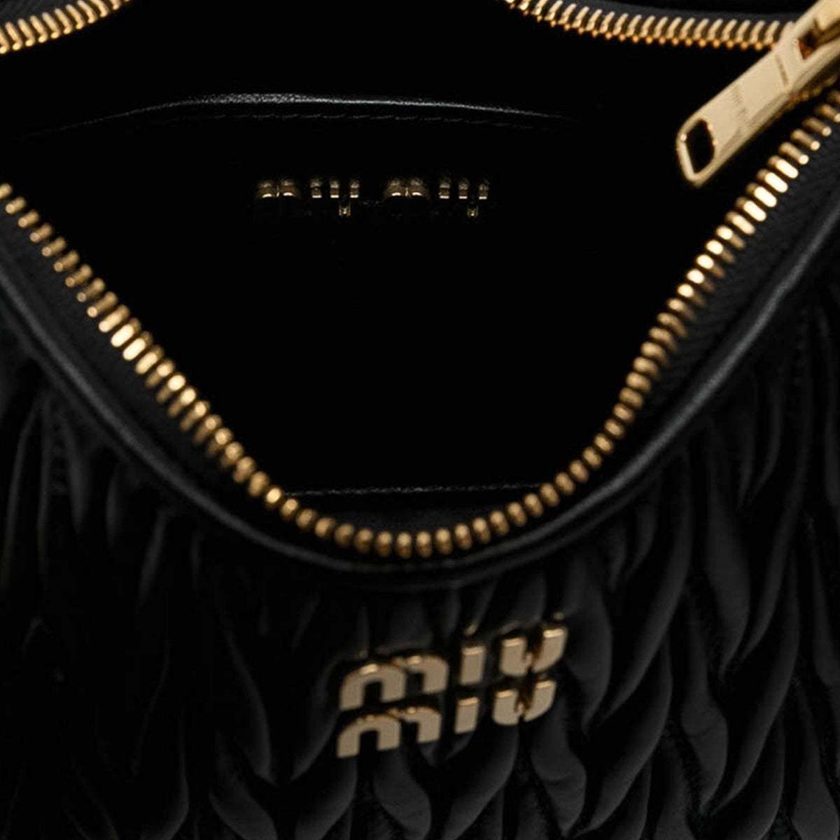 Miu Miu Matelasse Nappa Satchel