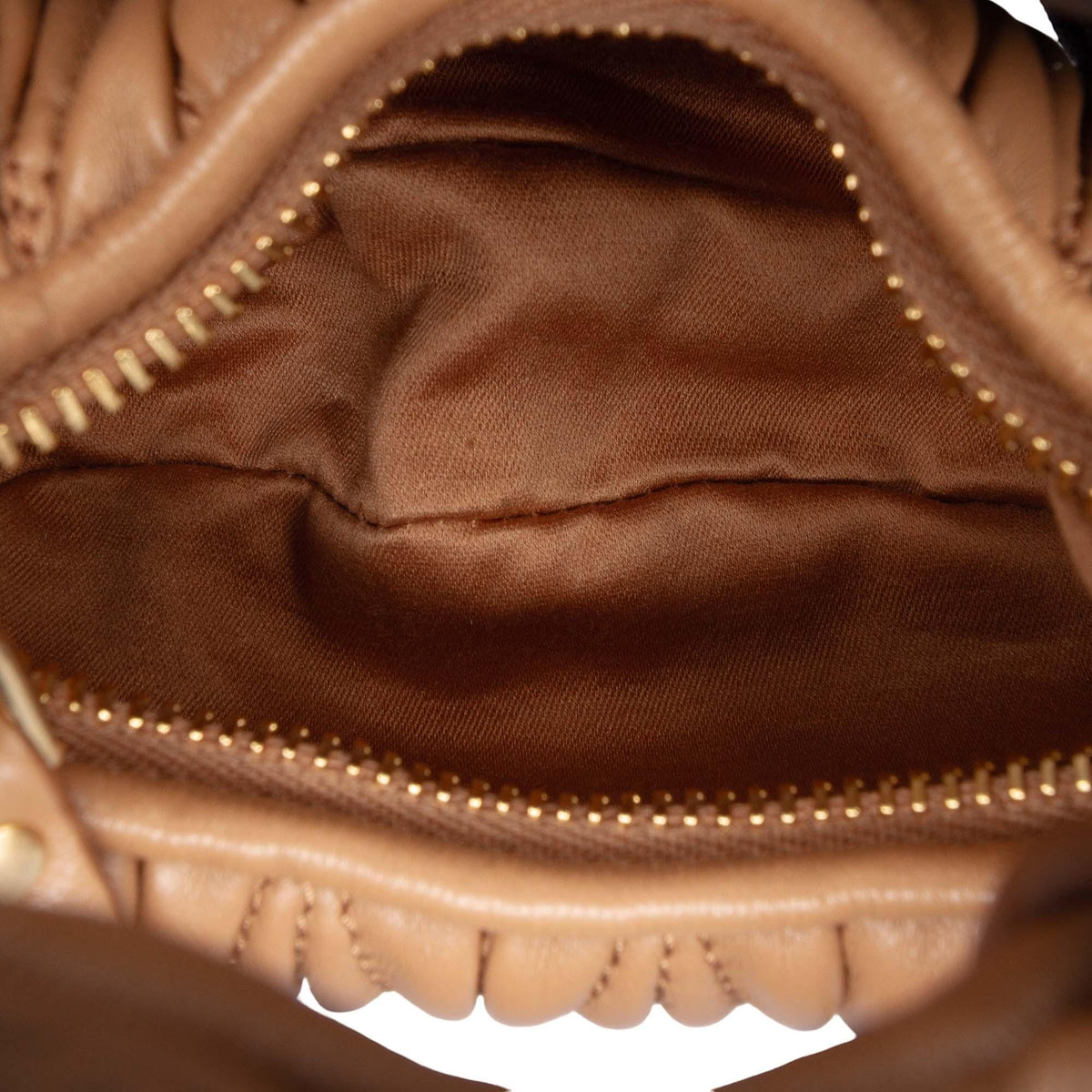 Miu Miu Micro Nappa Matelasse Wander Bag