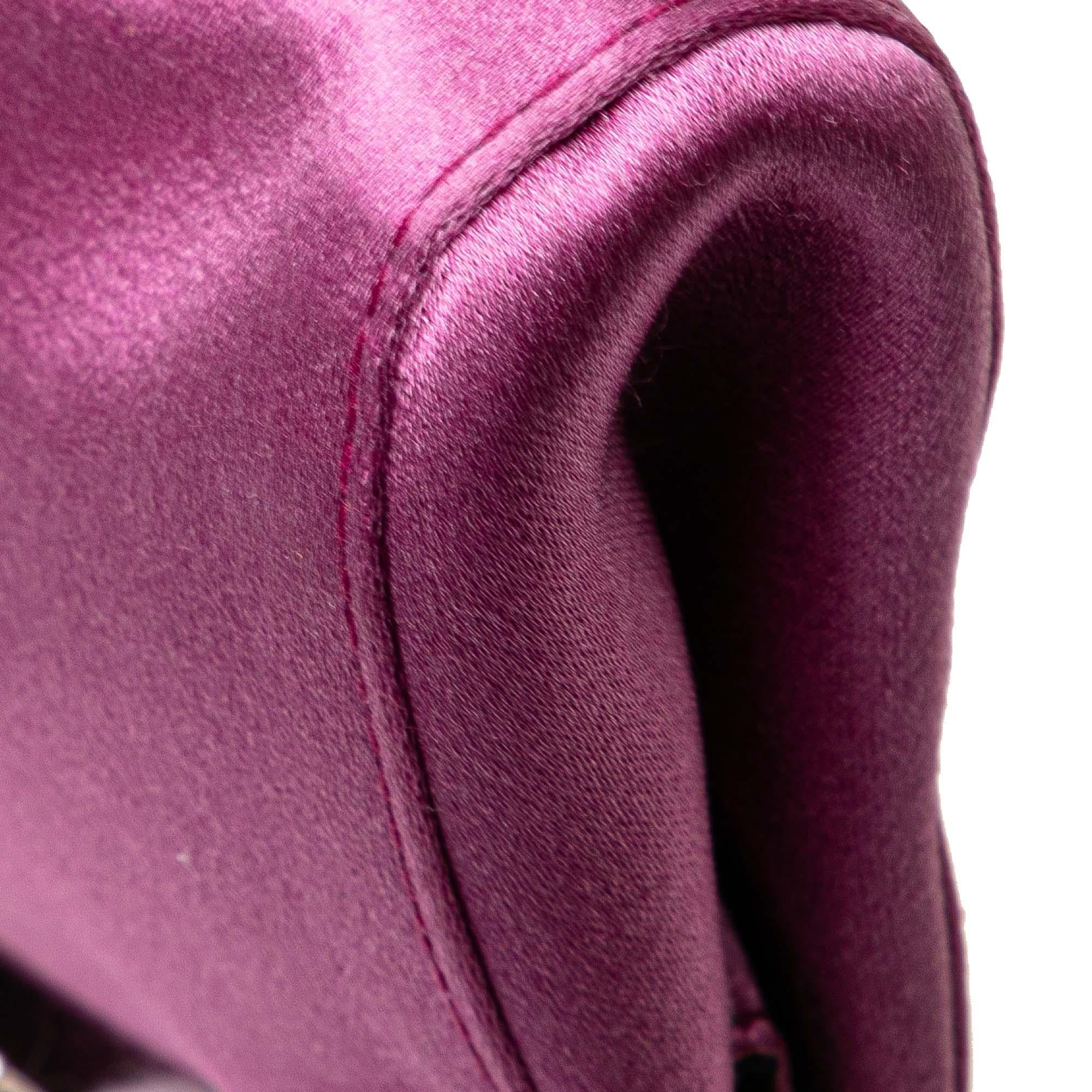Miu Miu Satin Clasp Clutch on Strap
