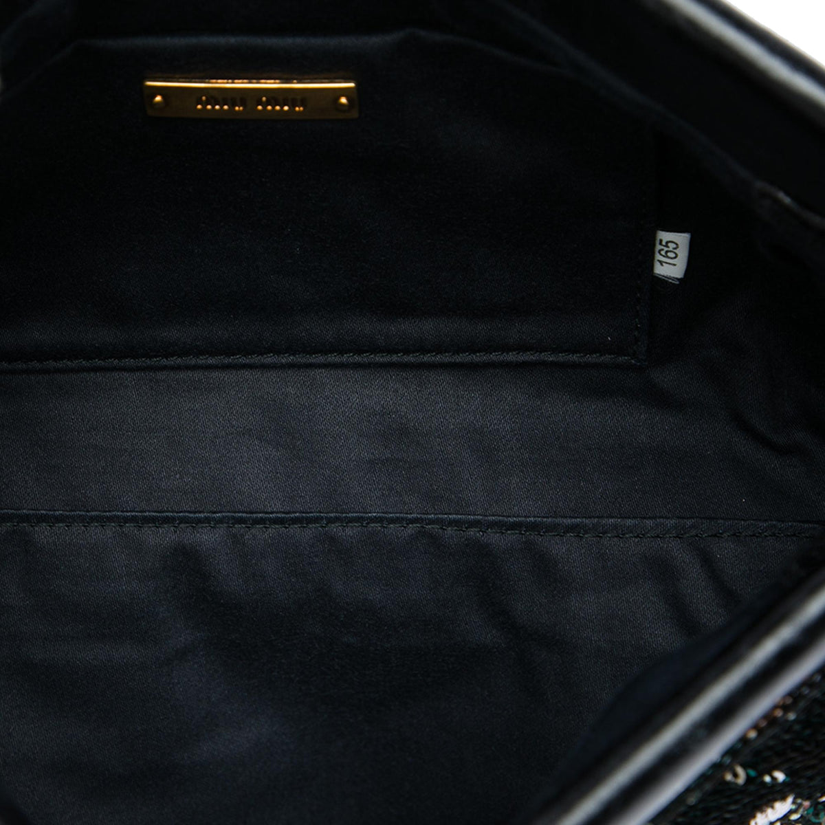 Miu Miu Sequin Frame Clutch