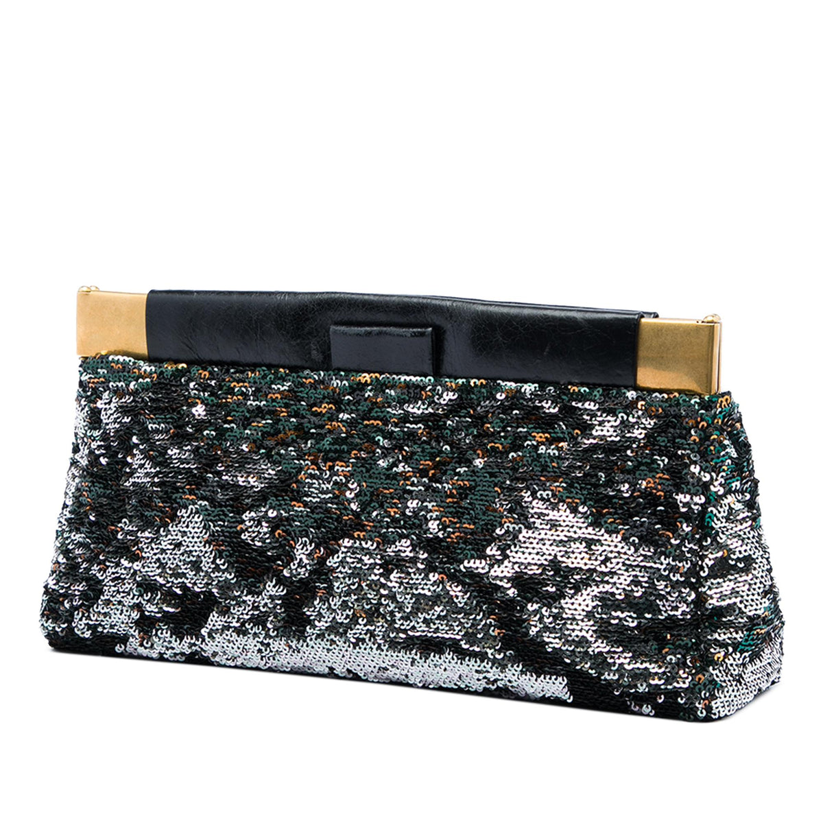 Miu Miu Sequin Frame Clutch