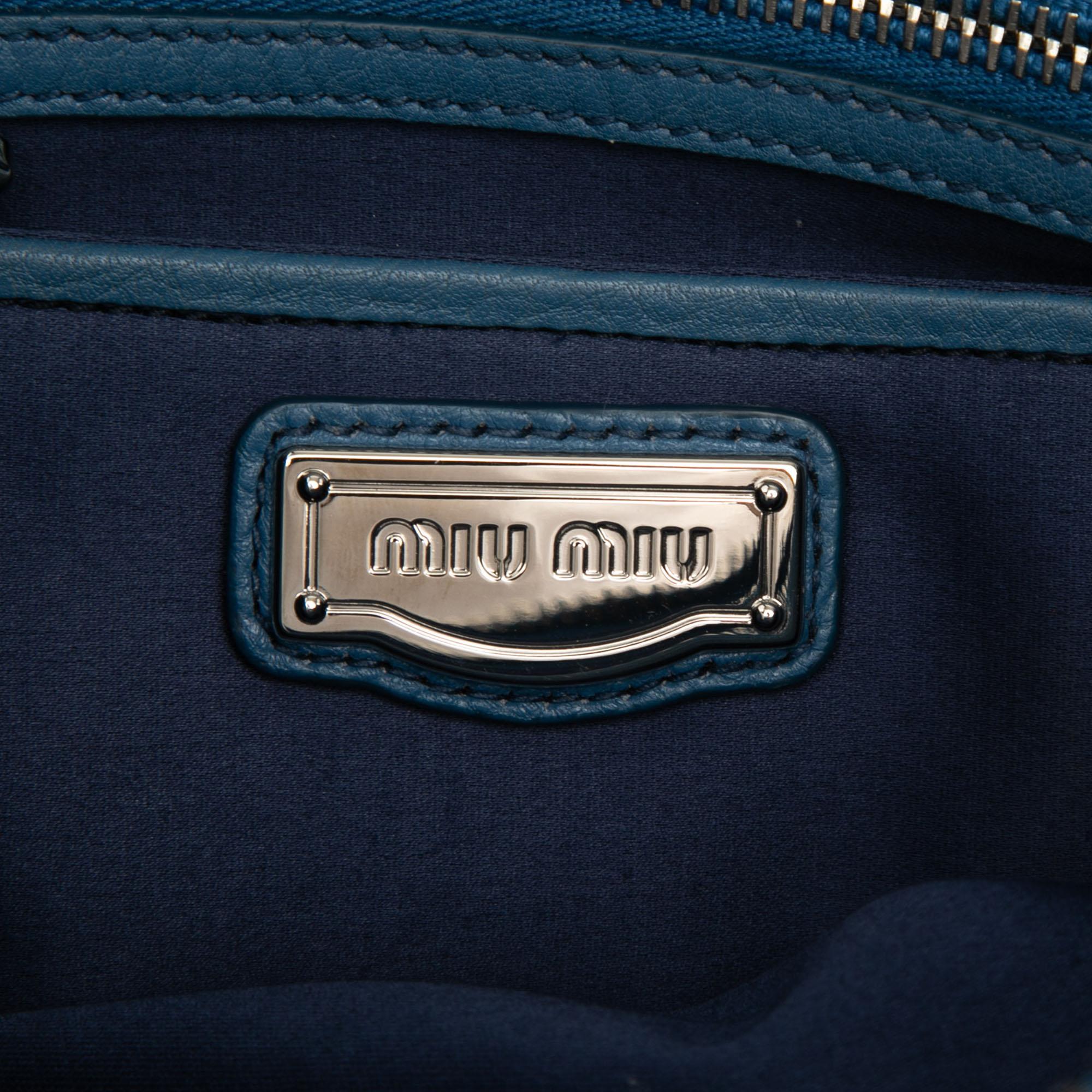 Miu Miu Small Vitello Phenix Satchel