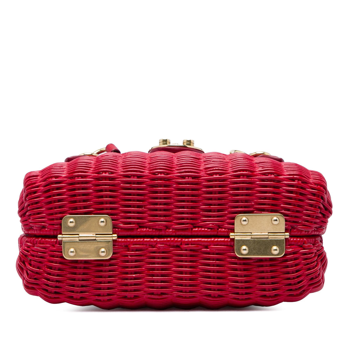 Miu Miu Wicker Rattan Satchel