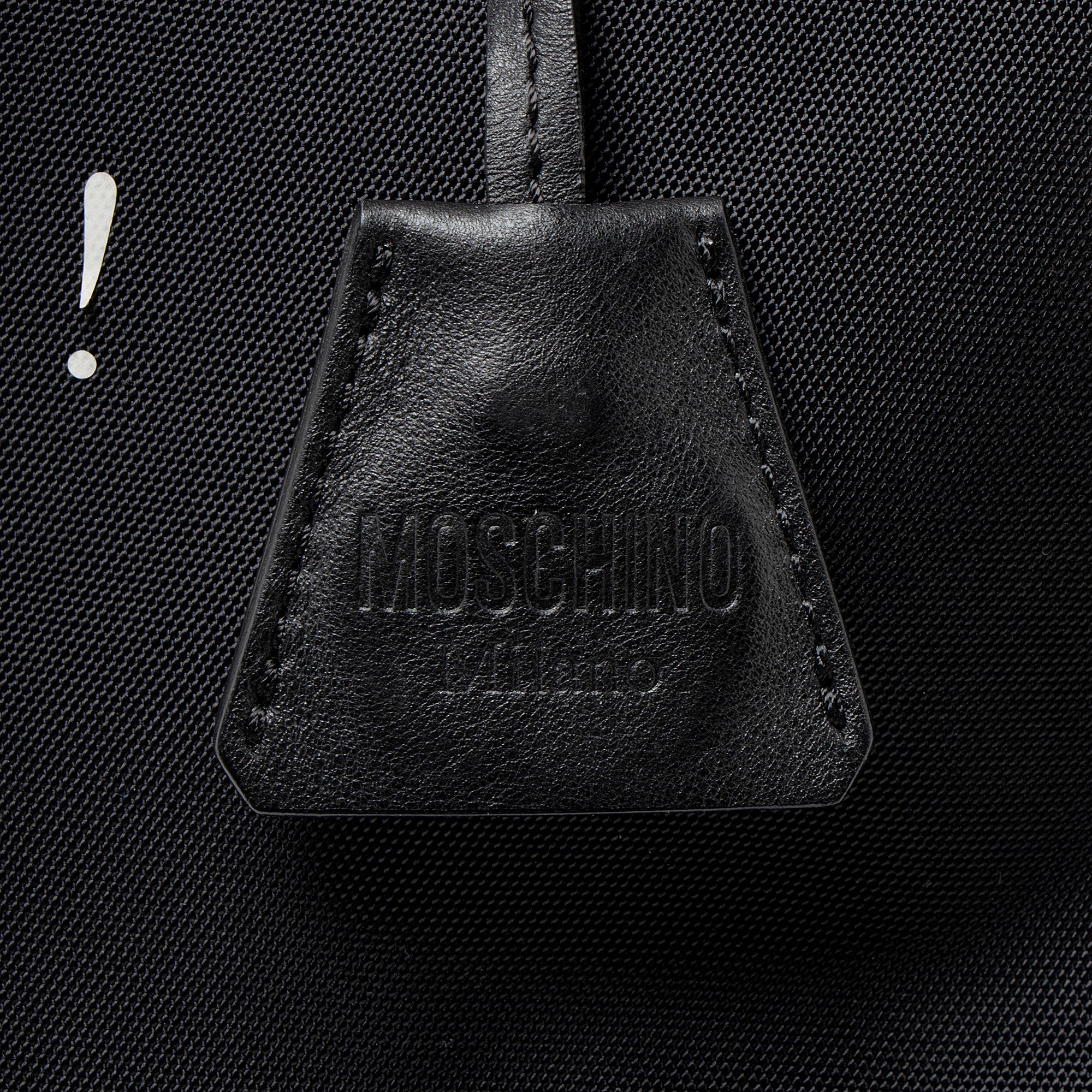 Moschino Canvas Logo Tote