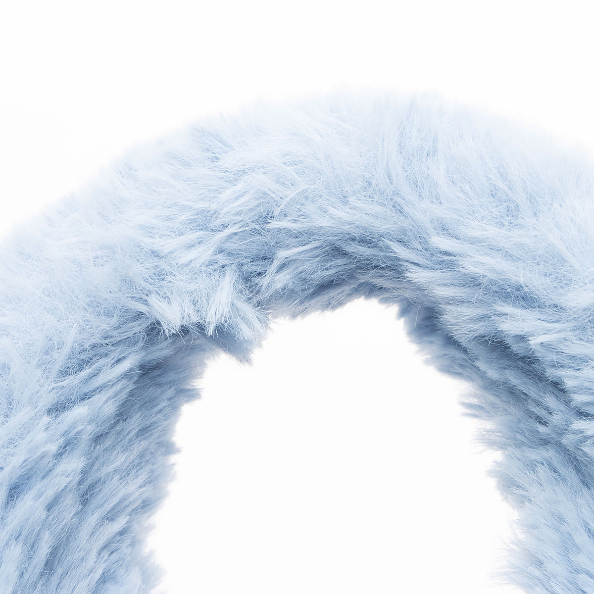 Moschino Faux Fur Logo Mini Flap Bag
