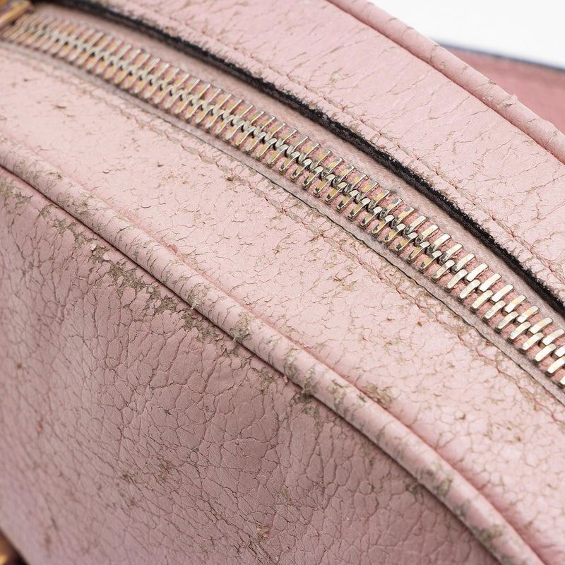 Moschino Leather Logo Shoulder Bag - FINAL SALE (SHF-23051)