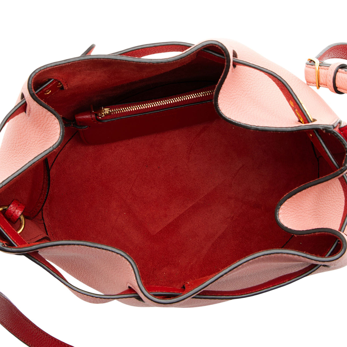 Mulberry Grained Leather Abbey Small Bucket Bag
