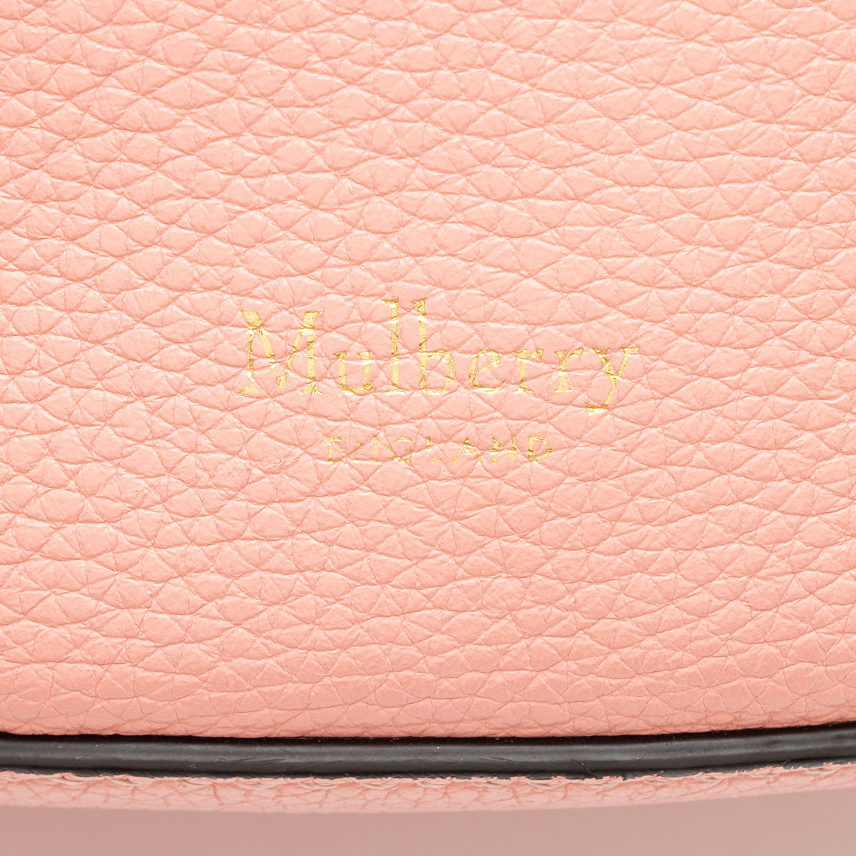 Mulberry Grained Leather Abbey Small Bucket Bag