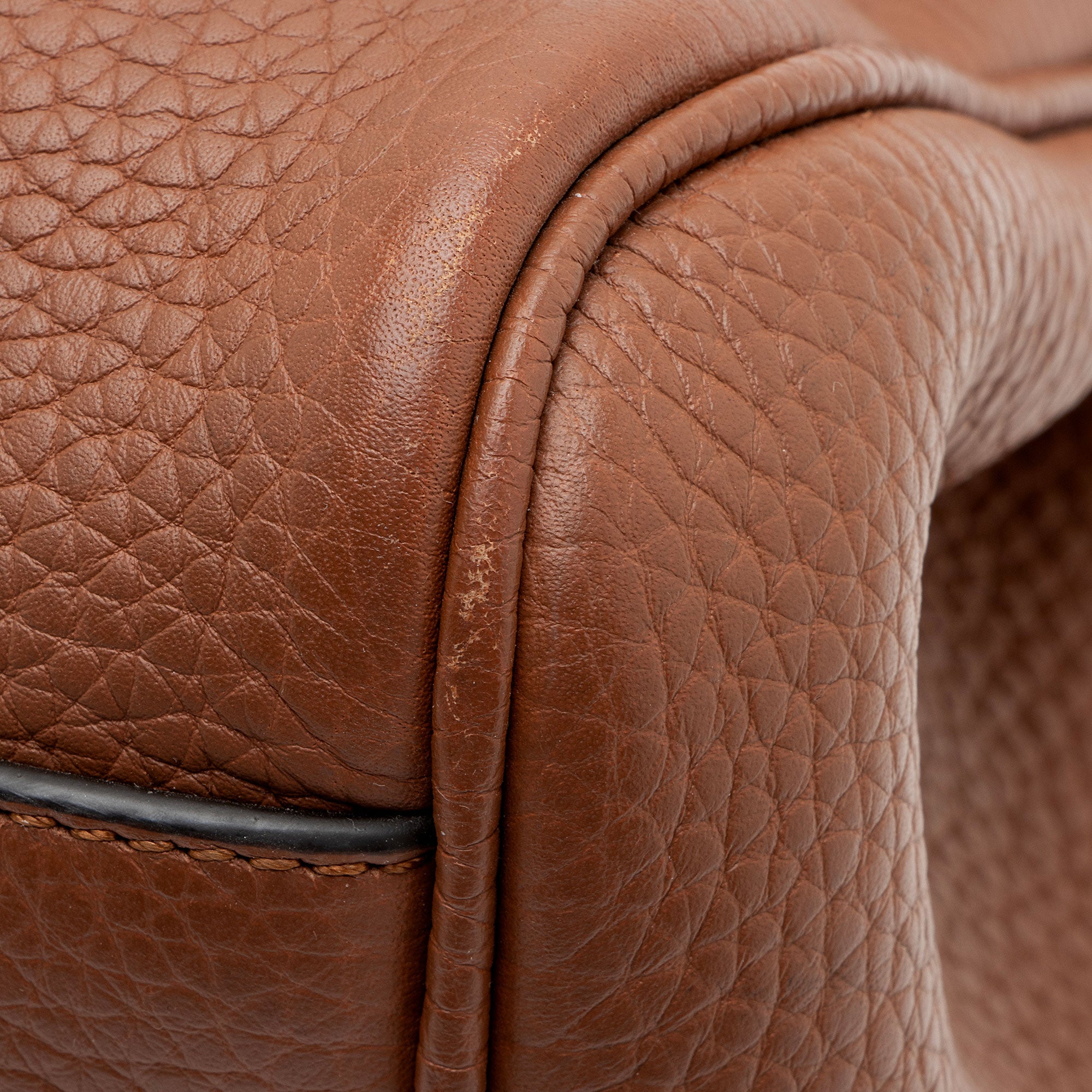 Mulberry Grained Leather Alexa Braided Top Handle