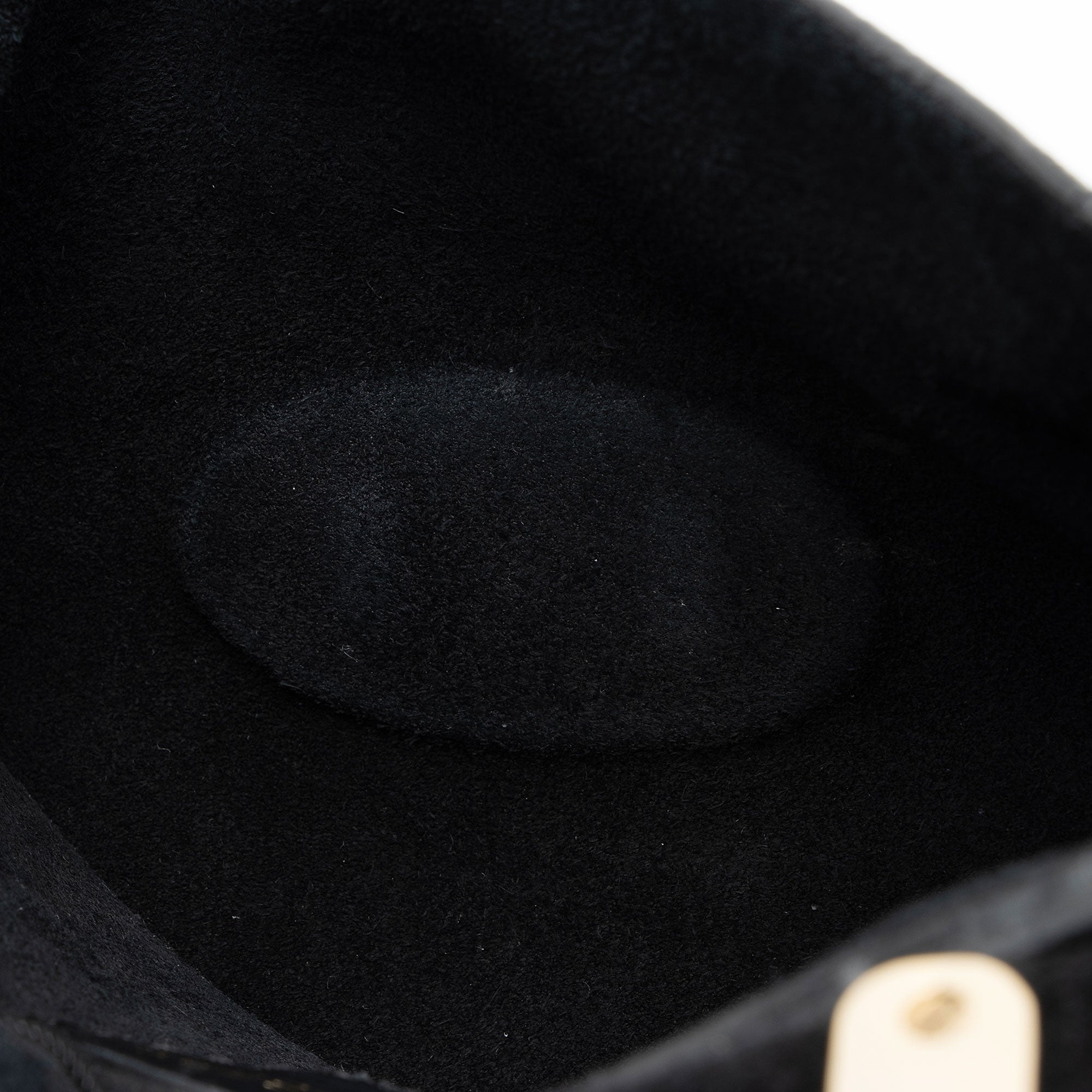 Mulberry Leather Scallop Trimmed Lily Shoulder Bag