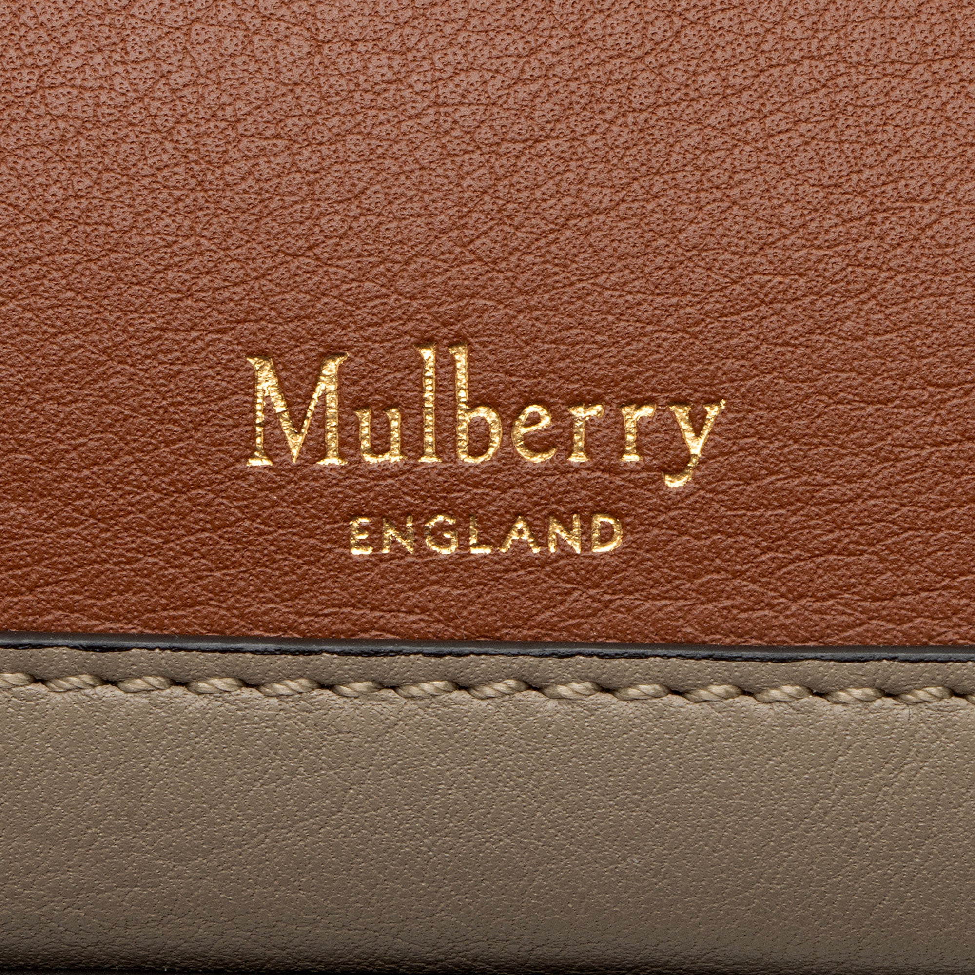 Mulberry Leather Seaton Small Top Handle