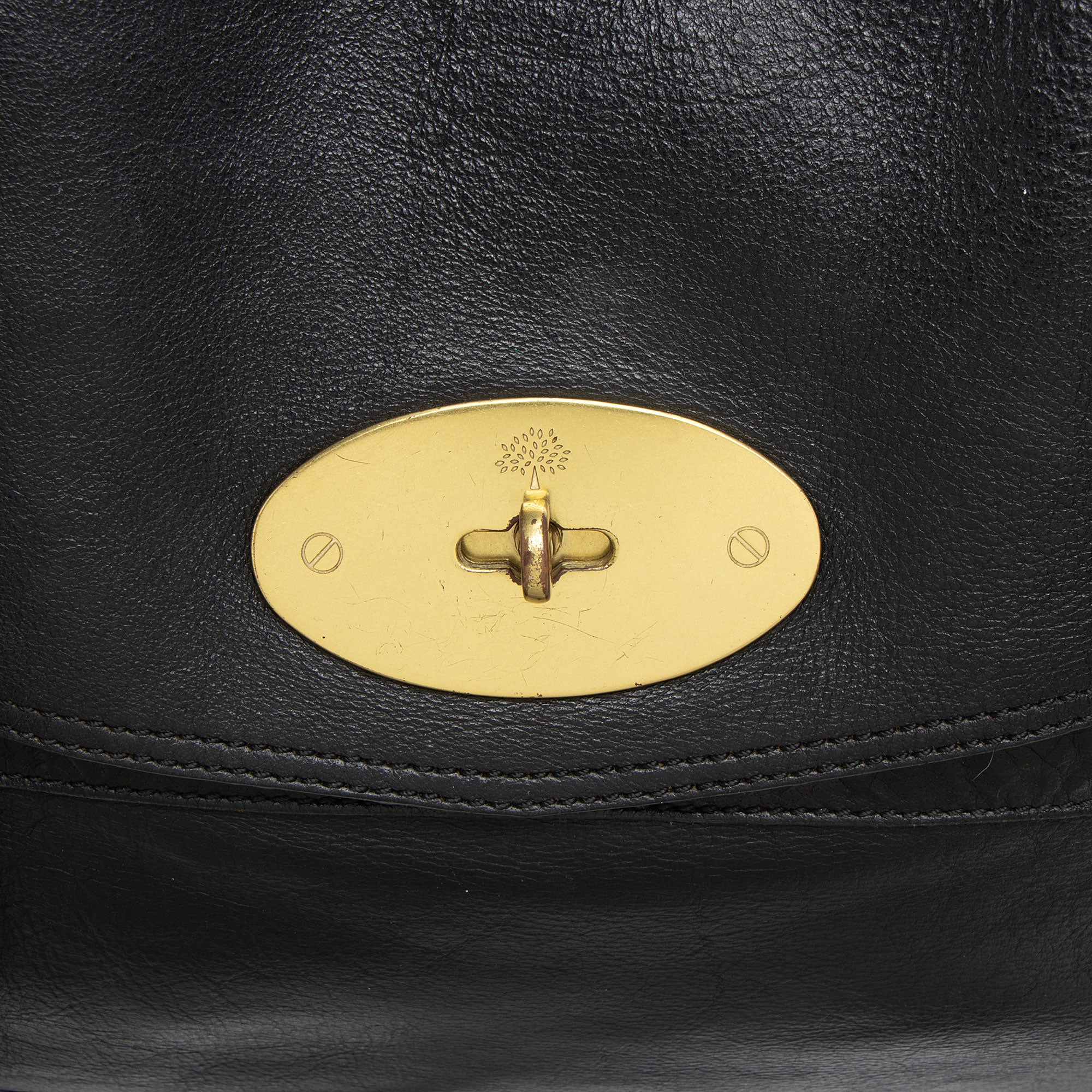 Mulberry Soft Buffalo Leather Oversized Alexa Top Handle