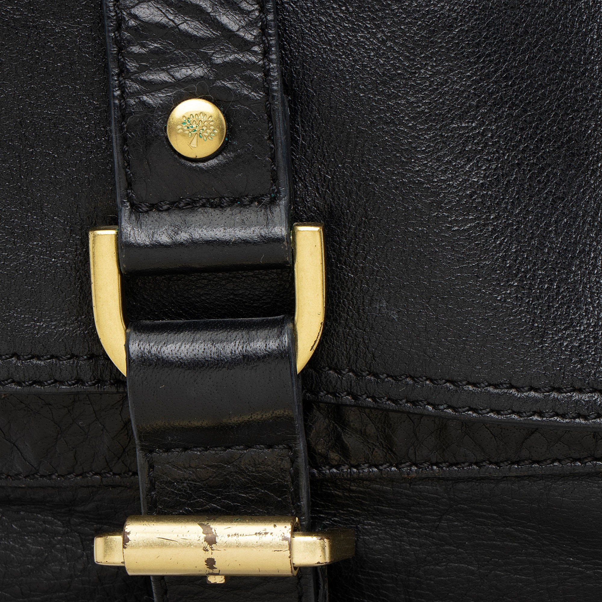 Mulberry Soft Buffalo Leather Oversized Alexa Top Handle