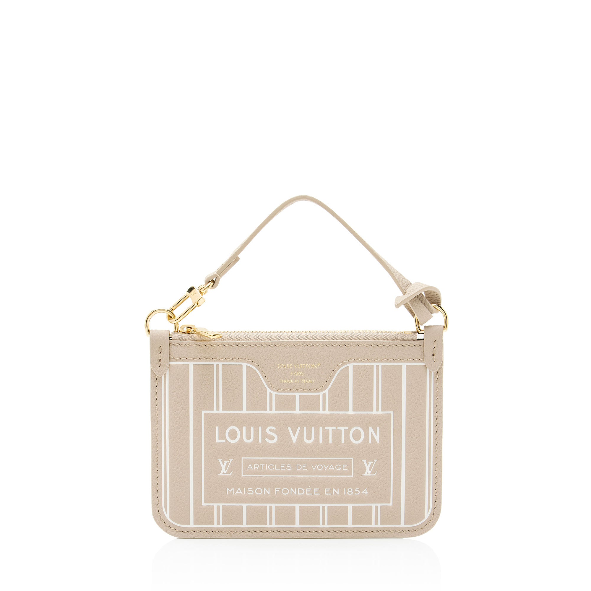 Neverfull Leather Inside Out Bandouliere BB Pochette