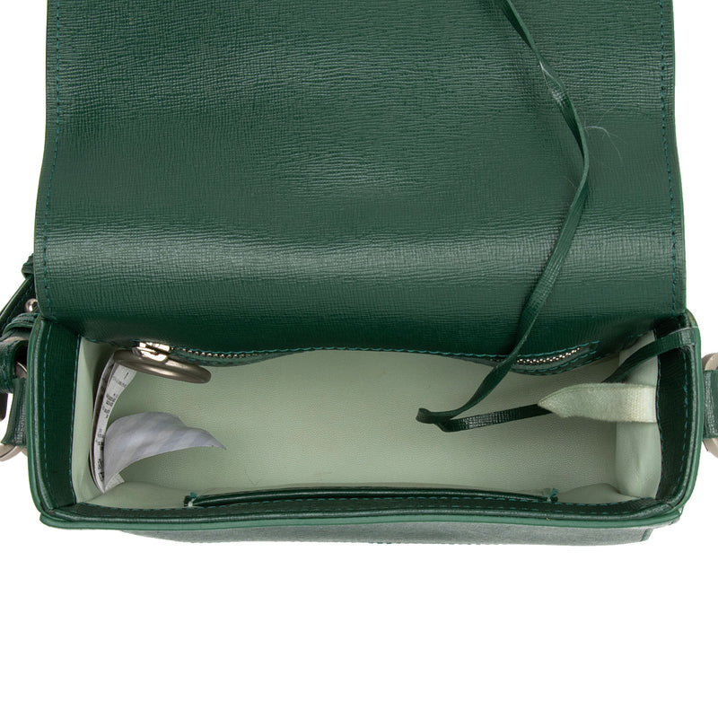 Binder clip leather shoulder bag shop