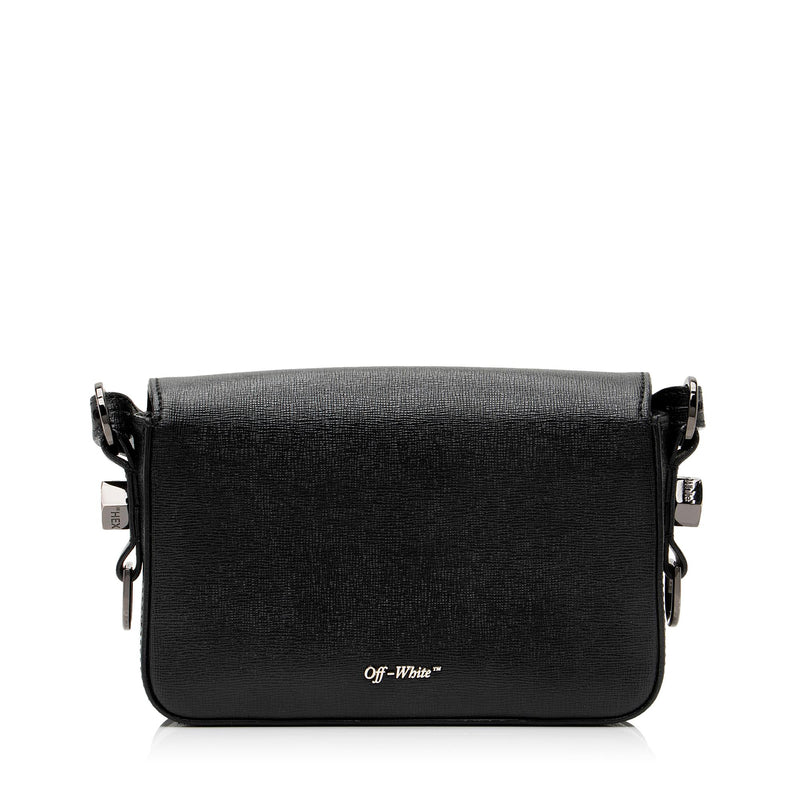 Diag Mini Flap Bag in black